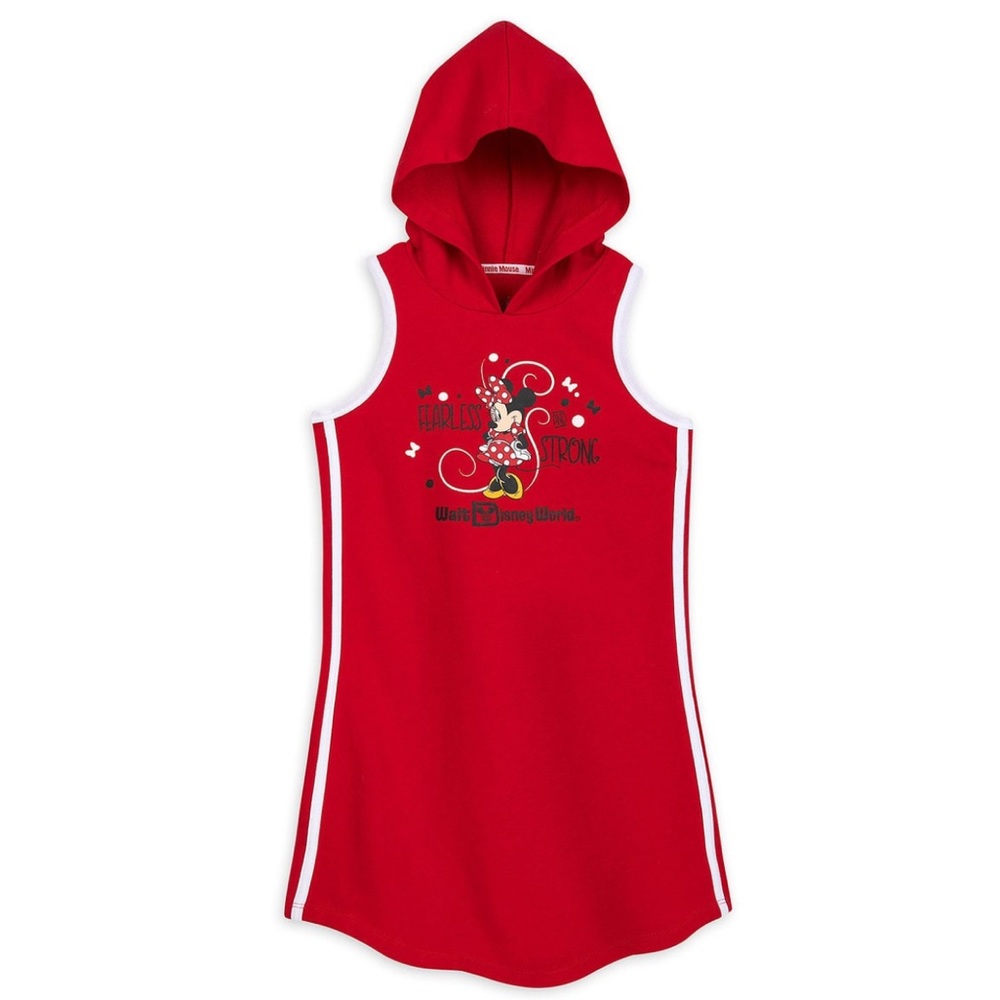 Disney Parks Hooded Sleeveless Minnie Mouse Dress